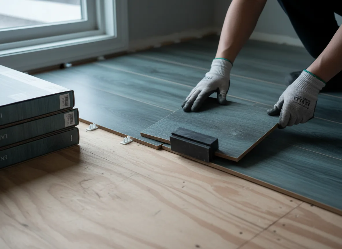 Luxury Vinyl Plank Installation company in Kiowa, KS